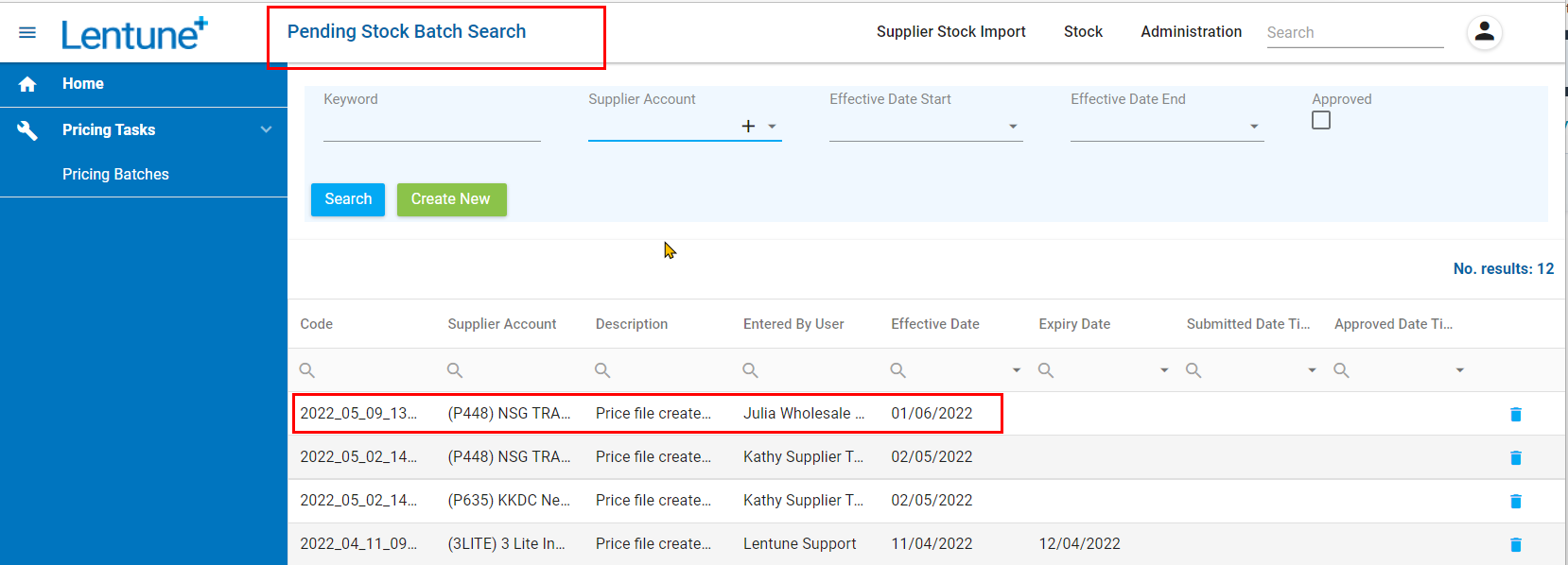 Wholesaler Guide to Approve a Pending Batch to PIMS (Price Information ...