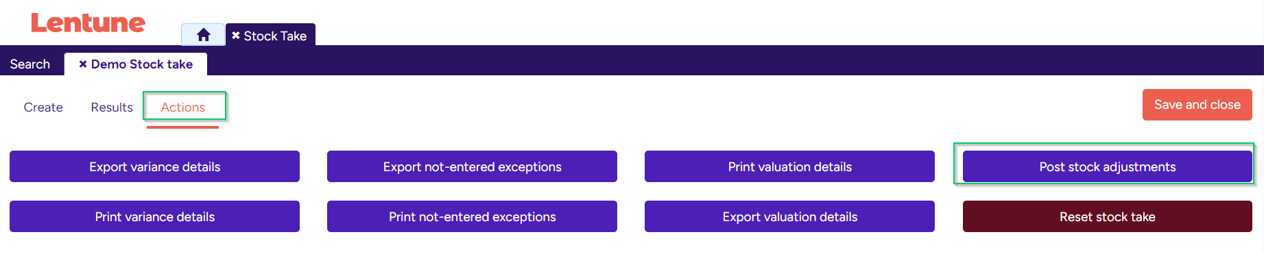 create new stock take-A-18.png